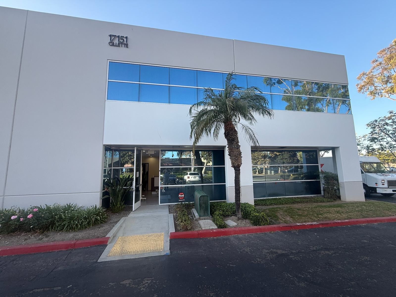The MedTech Innovation, LLC facility at 17151 Gillette Avenue, Irvine, California